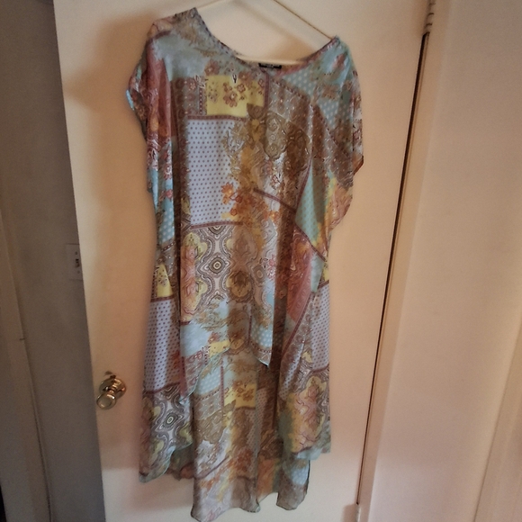 Patchwork Patterned Dress - Picture 4 of 4
